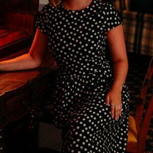 Midi Polka Dots Dress